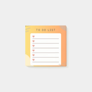 Organise Your Day with Our Checklist Post-it Notes