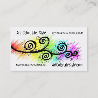 Organised Chaos Custom Business Card