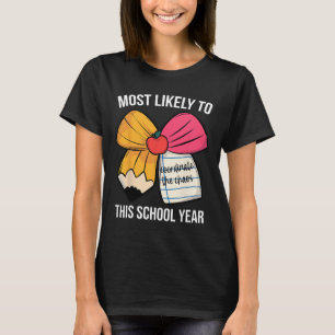 Organised Teacher Ck To School Chaos Coordinator T-Shirt