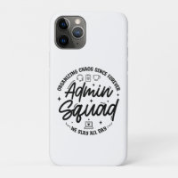 Organising Chaos Funny Quote Admin Prof Day Squad