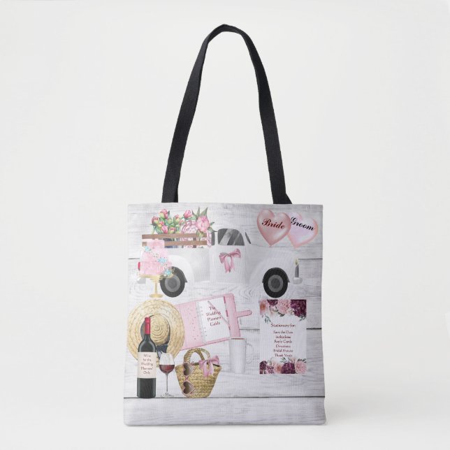 Organising the Wedding Planner Tote Bag (Front)