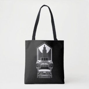 Organist Music Book Tote Bag