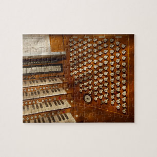 Organist - Ready at the controls Jigsaw Puzzle
