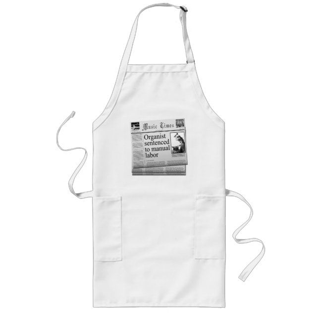 Organist sentenced apron (American spelling) (Front)