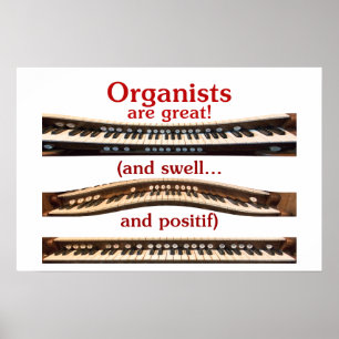 Organists are Great poster