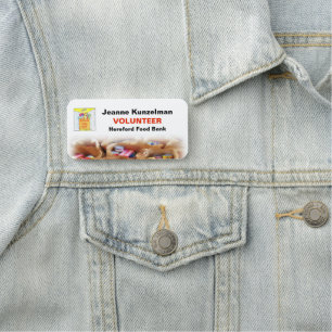 Organization Logo Name Tag