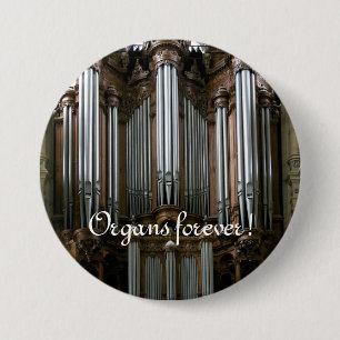 Organs forever! St Eustache button