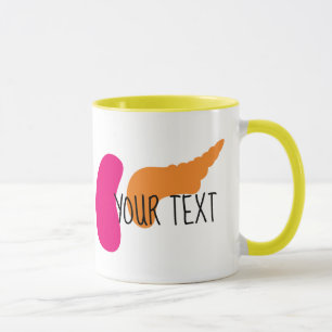 Organs Kidney Pancreas Customisable Mug
