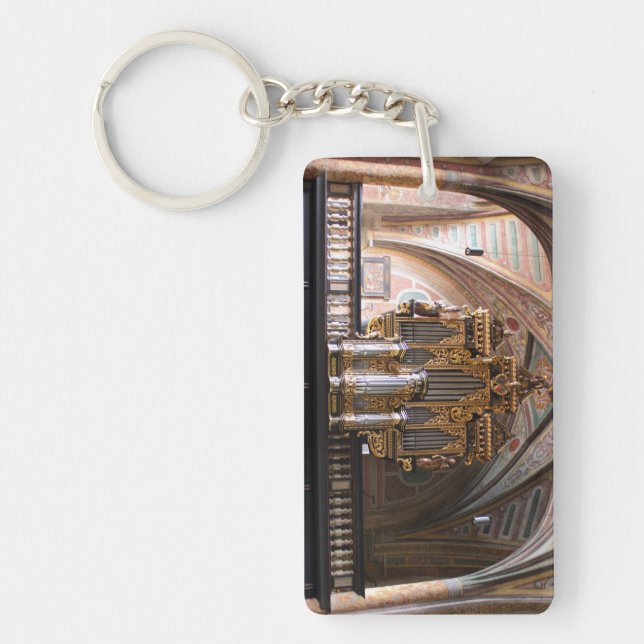 Orgel Pfarrkirche St.Wolfgang am Wolfgangsee Key Ring (Front)