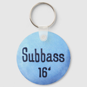 Orgel Schüssel Anhänger Key Ring