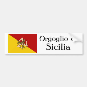 Orgoglio di Sicilia Bumper Sticker