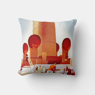 Orient Cruises Big Funnel Cushion