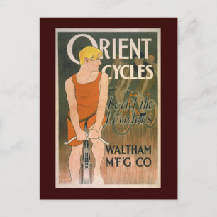 Orient Cycles Vintage Bicycle Gift Postcard