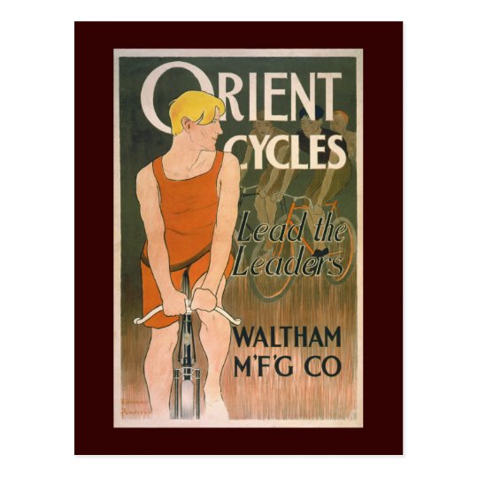 Orient Cycles Vintage Bicycle Gift Postcard