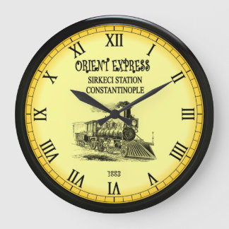 Orient Express Gare de l'Est Train Station Paris ~ Large Clock
