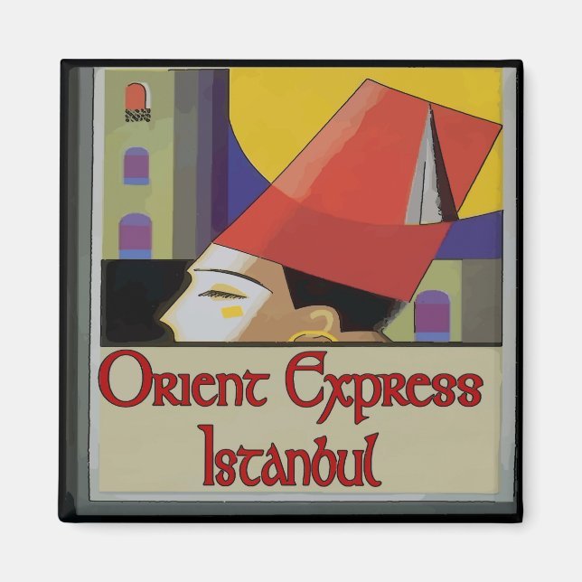 Orient Express Istanbul, Magnet (Front)