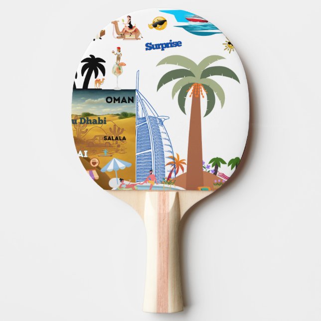 ORIENT EXPRESS PING PONG PADDLE (Front)