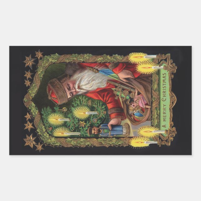 Orient Express Santa Stickers (Front)