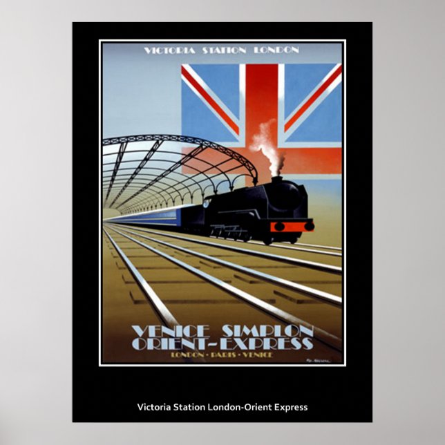Orient Express Vintage Poster (Front)