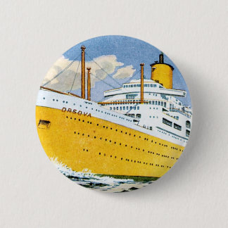 Orient Line's Orsova 6 Cm Round Badge