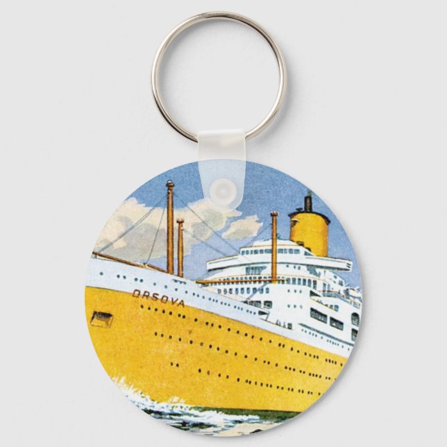Orient Line's Orsova Key Ring (Front)