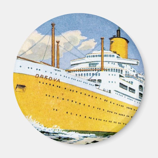 Orient Line's Orsova Magnet (Front)