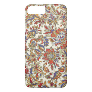 Orient Vintage Retro Colourful Pasley Floral iPhone 8 Plus/7 Plus Case