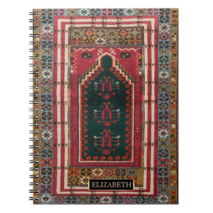 Oriental Antique Kilim Rug Notebook