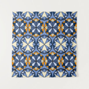 Oriental arabic ornament seamless pattern tapestry