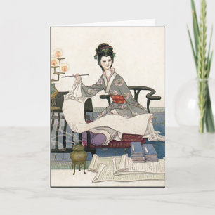 Oriental Art Card 1