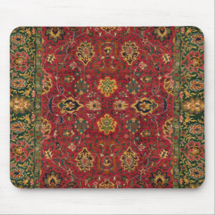 Oriental Asian Rug Pattern Mouse Mat