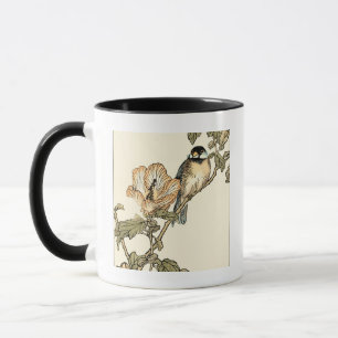 Oriental Bird Perched on Branch Mug