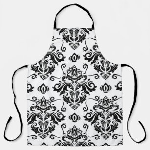 Oriental Black & White: Classic Texture Apron