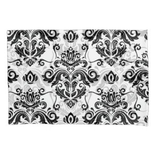 Oriental Black & White: Classic Texture Pillowcase