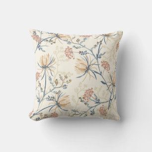 Oriental Bloom – Seamless Floral Pattern  Cushion