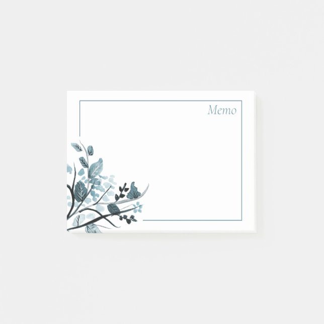 Oriental blossom post-it notes (Front)