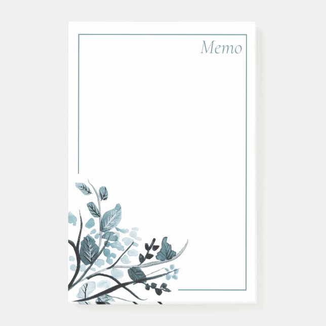 Oriental blossom post-it notes (Front)