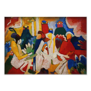 Oriental by Wassily Kandinsky  Photo Print