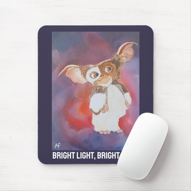 Oriental Creature Painting by Alfred Fox Mouse Mat (With Mouse)