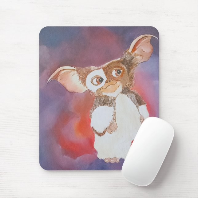 Oriental Creature Painting by Alfred Fox Mouse Mat (With Mouse)