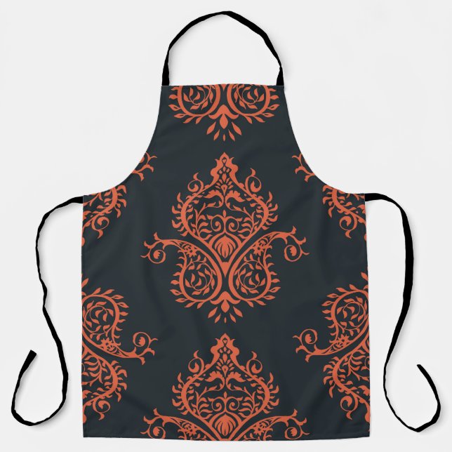 Oriental damask: Mediterranean vintage pattern. Apron (Front)