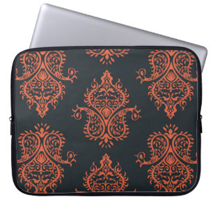 Oriental damask: Mediterranean vintage pattern. Laptop Sleeve