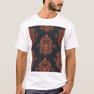 Oriental damask: Mediterranean vintage pattern. T-Shirt