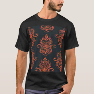 Oriental damask: Mediterranean vintage pattern. T-Shirt