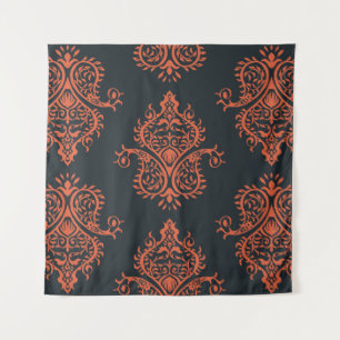 Oriental damask: Mediterranean vintage pattern. Tapestry