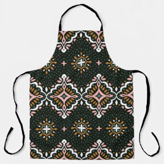 Oriental Damask: Talavera Vintage Elegance Apron
