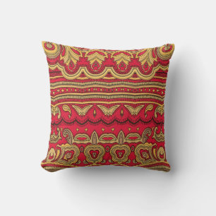 Oriental decor closeup. cushion