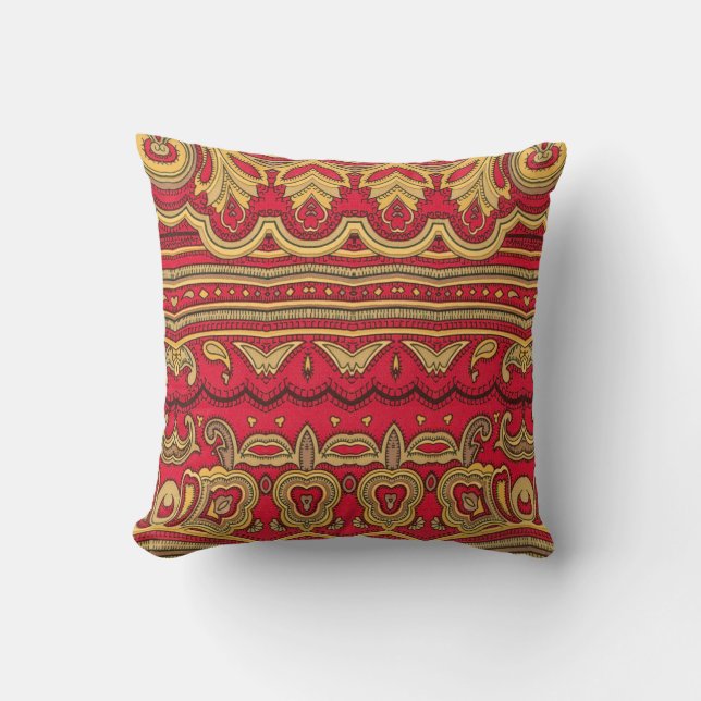 Oriental decor closeup. cushion (Front)