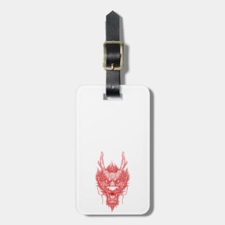 Oriental Dragon Head Luggage Tag
