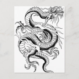 Oriental Dragon Postcard